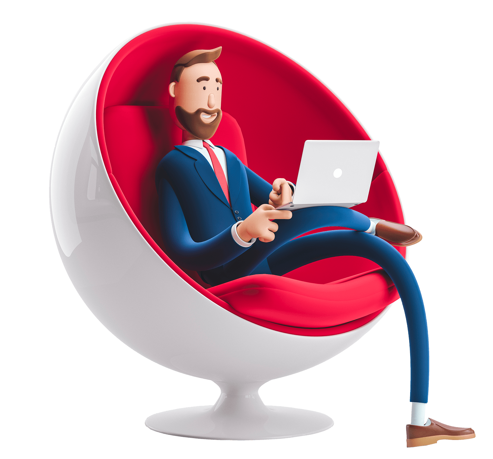 guy siting in chair